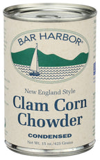 Bar Harbor Clam and Corn Chowder, Case of 6, 14.5 Ounce Cans