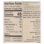 Cucina Antica Tomato Basil Sauce, Case of 6, 25 Ounce Jars