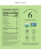 Truvani Organic Matcha Plant Protein Powder, 22 Ounces