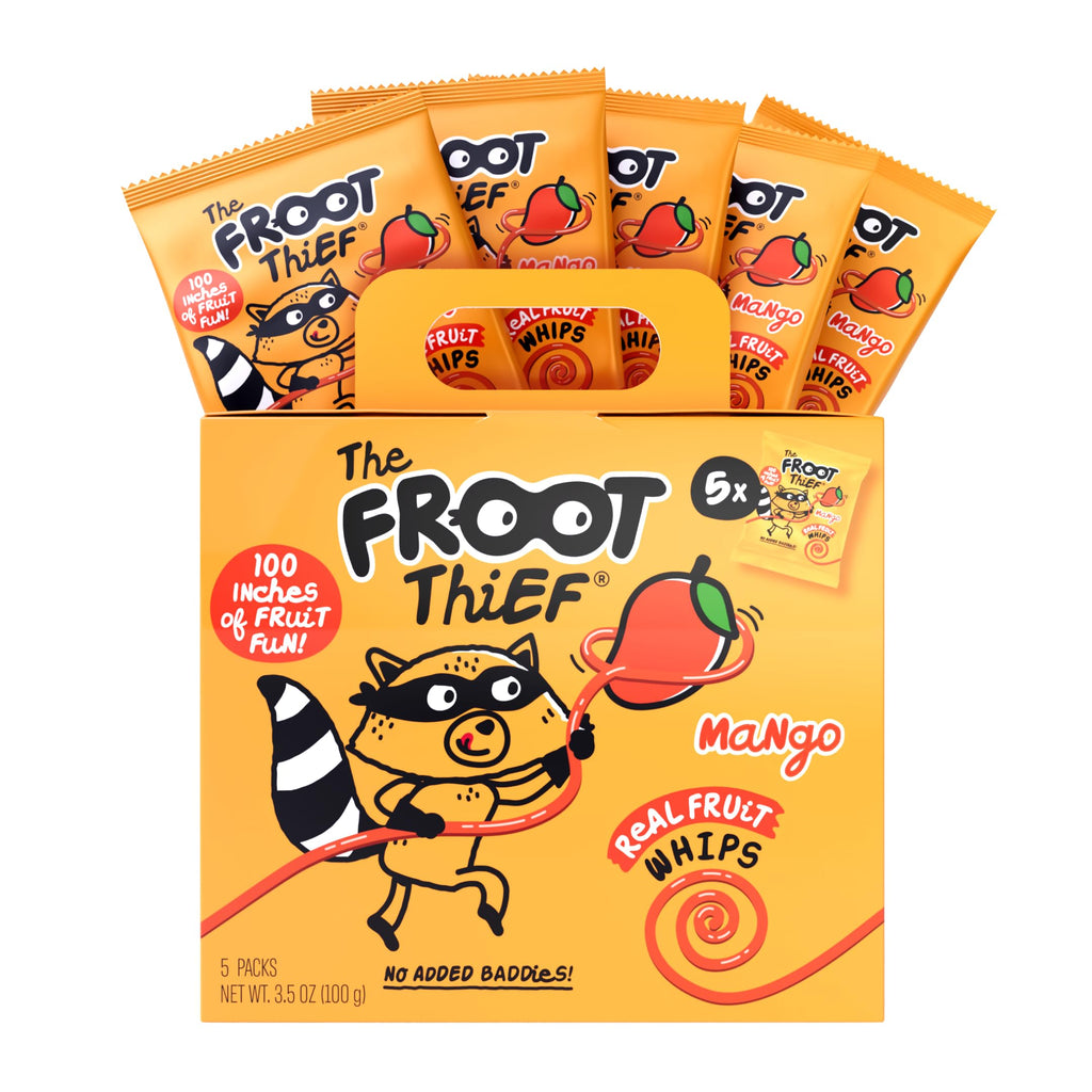 Froot Thief Mango Fruit Whip, Case of 8, 5 Count Packs