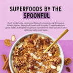 Purely Elizabeth Cinnamon Raisin Almond Superfood Cereal, 11 Oz Boxes, Case of 10