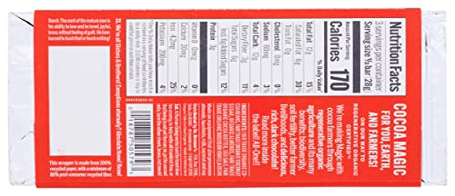 Dr. Bronner's Magic Chocolate Organic Dark Chocolate with Whole Almonds Bar, Case of 9, 3 Ounce Bars