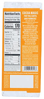 Magic Chocolate Organic Dark Chocolate Almond Butter Bar, Case of 12, 2.93 oz Bars
