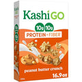 Kashi GO Peanut Butter Crunch Protein Cereal, Case of 10, 16.9 Ounce Boxes