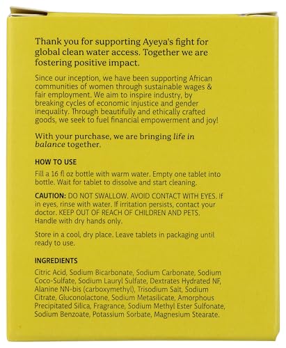 Ayeya All Purpose Hope Tablets, Case of 8, 2 Count Packs