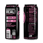 Riot Energy Strawberry Lemon Energy Drink, Case of 12, 16 fl oz Cans