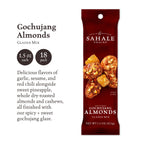 Sahale Snacks Gochujang Almond Glazed Nut Blend, Case of 18, 1.5 oz Bags