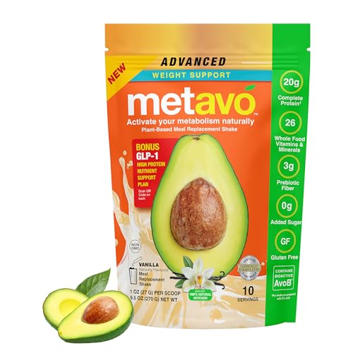 Metavo Vanilla Meal Replacement Shake, 9.5 oz