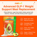 Metavo Vanilla Meal Replacement Shake, 9.5 oz