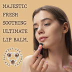 Savannah Bee Peach Beeswax Lip Balm, Case of 36, 0.15 oz