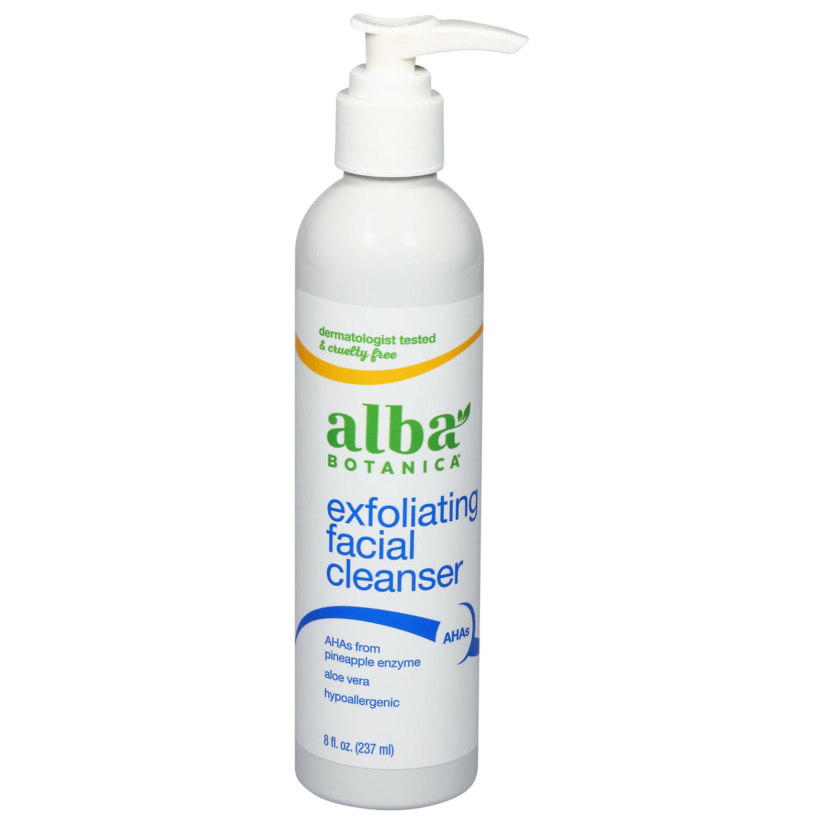 Alba Botanica Pore Purifying Pineapple Enzyme Hawaiian Facial Cleanser, 8 fl oz