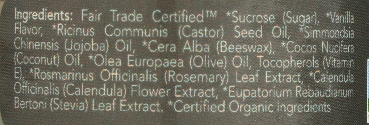 Eco Lips Organic Brown Sugar Lip Scrub, Case of 6, 0.5 oz
