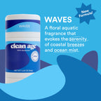 Clean Age Waves AHA Deodorant, Case of 3, 2.25 Ounce
