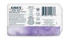 Kirk's Lavender and Vanilla Coco Castile Bar Soap, 3-Pack, 4 oz Bars