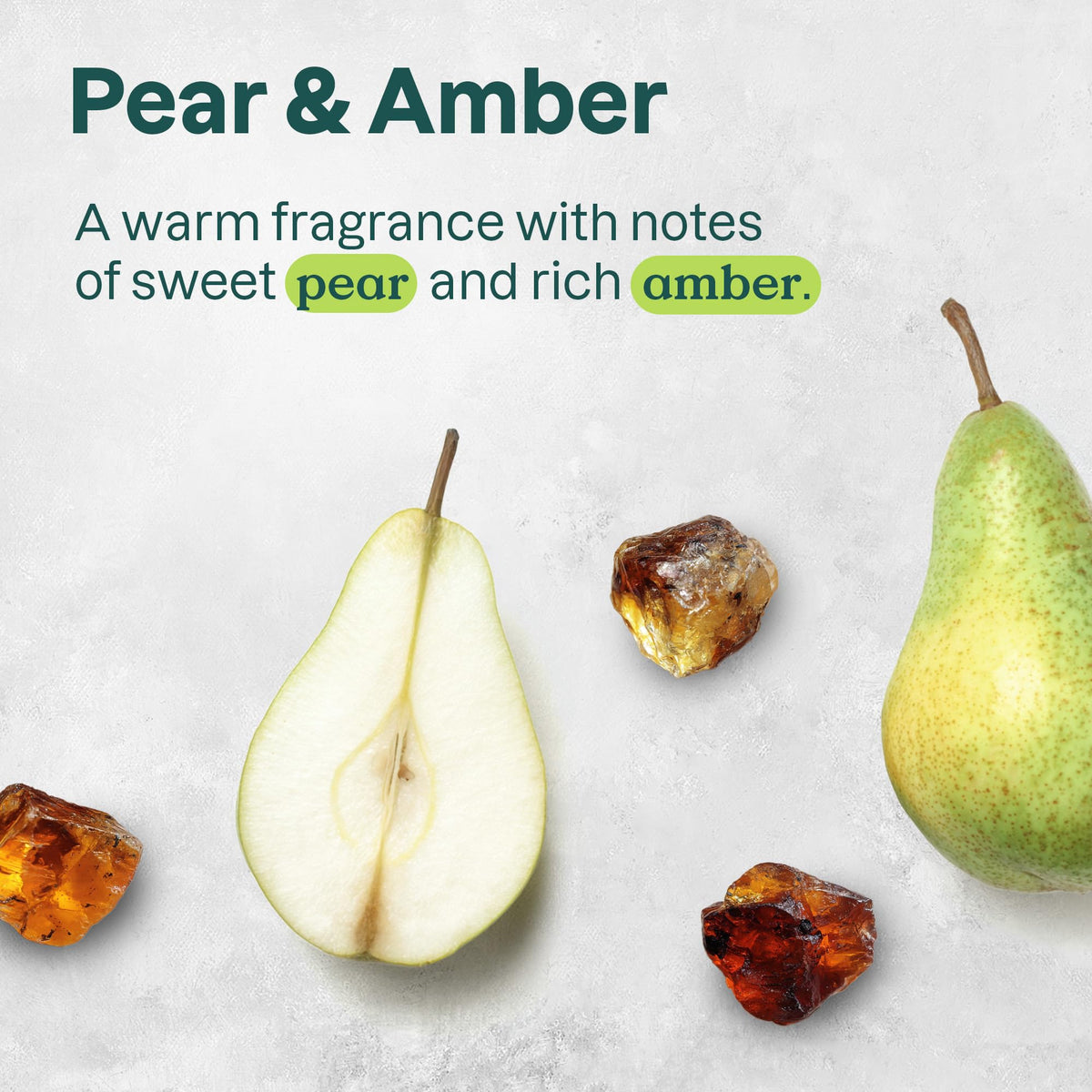 Attitude Pear Amber Deodorant, 2.64 Ounce