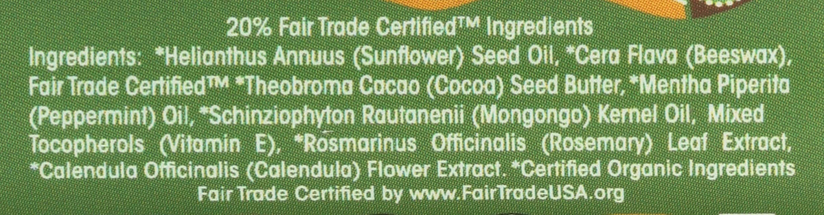 Eco Lips Mongo Kiss Organic Pomegranate Lip Balm Display Counter, Case of 15, 0.25 Ounce