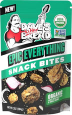 Dave's Killer Bread Epic Everything Organic Snack Bites, Case of 6, 7.2 oz