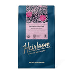 Heirloom Coffee Roasters Organic Bedrock Blend Coffee, Case of 6, 12 oz Each