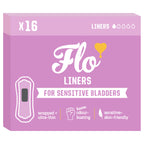 Flo Bamboo Sensitive Bladder Liners, Case of 12, 16 Count