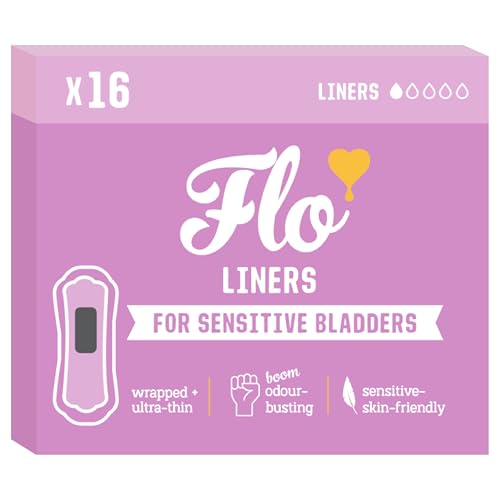 Flo Bamboo Sensitive Bladder Liners, Case of 12, 16 Count