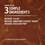 Hu Organic Dark Chocolate Baking Chips, Case of 12, 7 oz