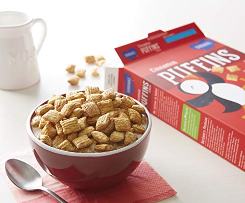 Barbara's Puffins Cinnamon Breakfast Cereal, Case of 10, 10 Ounce Boxes