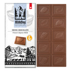 Milkboy Alpine Milk Chocolate Bar, Case of 10, 3 Ounce