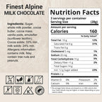 Milkboy Alpine Milk Chocolate Bar, Case of 10, 3 Ounce