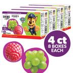 ShineWater Grape Raspberry Kids Drink Boxes, Case of 4, 8 Pack, 6.75 fl oz Each