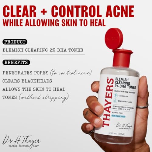 Thayers Blemish Clearing Salicylic Acid Toner, 12 Fluid Ounce