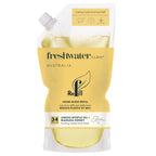 Freshwater Farm Australia Lemon Myrtle Honey Hand Soap Refill, Case of 4, 34 Fl Oz
