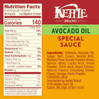 Kettle Brand Avocado Oil Special Sauce Chips, Case of 12, 6 oz