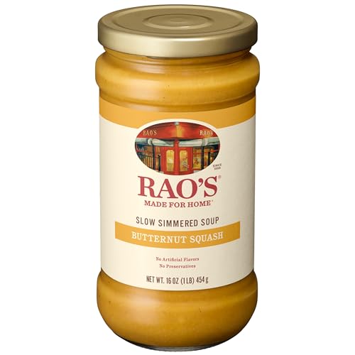 Rao's Homemade Butternut Squash Soup, Case of 6, 16 Oz