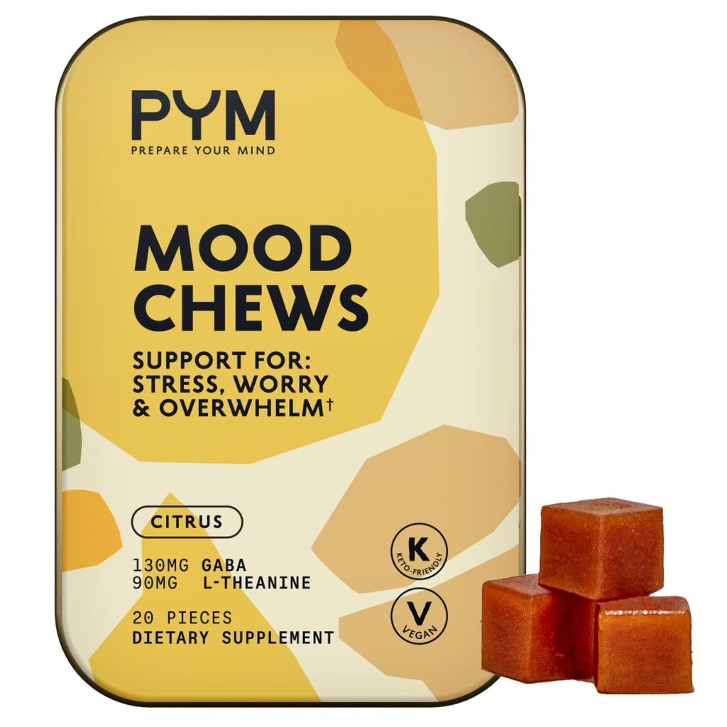 PYM Mood Chews Citrus, Case of 8, 20 Count