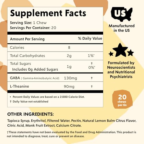 PYM Mood Chews Citrus, Case of 8, 20 Count
