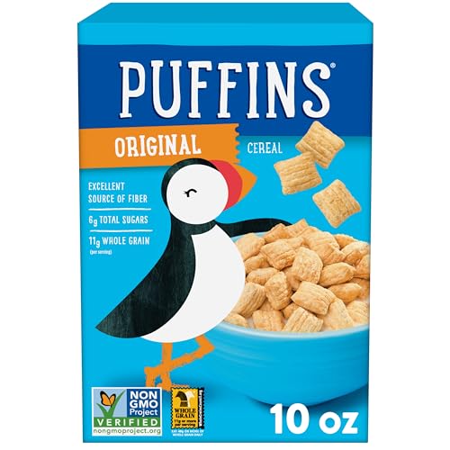 Barbara's Original Puffins Cereal, Case of 10, 10 Ounce
