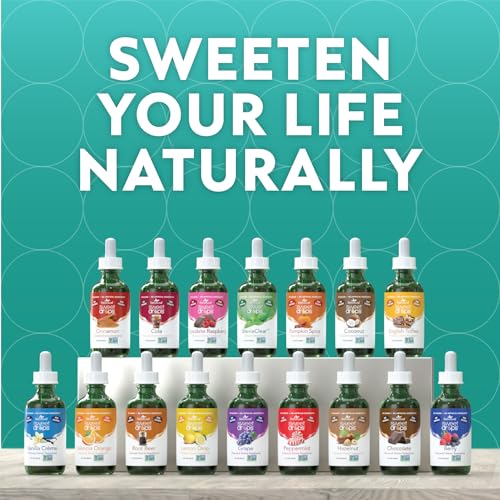 SweetLeaf Sweet Drops Valencia Orange Stevia Sweetener, Case of 6, 2 fl oz