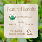 Rishi Organic Ritual Green Tea, Case of 6, 15 Bags