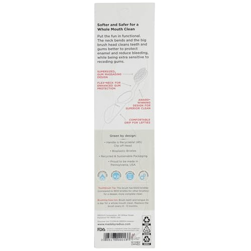 RADIUS Original Right Hand Soft Toothbrush, 1 Count