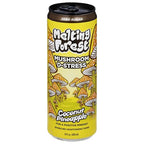 Melting Forest Coconut Pineapple D-Stress Mushroom Energy Drink, Case of 12, 12 fl oz