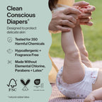 The Honest Company Pattern Play Diapers Size 7, 16 Count