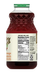 RW Knudsen Family Organic Cranberry Orange Cinnamon Juice, Case of 6, 32 Fluid Ounce