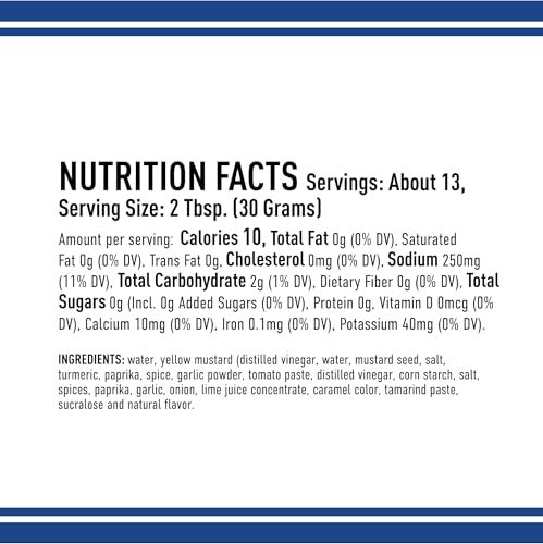 Lillie's Q Carolina Zero Sugar Barbecue Sauce, Case of 6, 13.6 Fluid Ounce Bottles