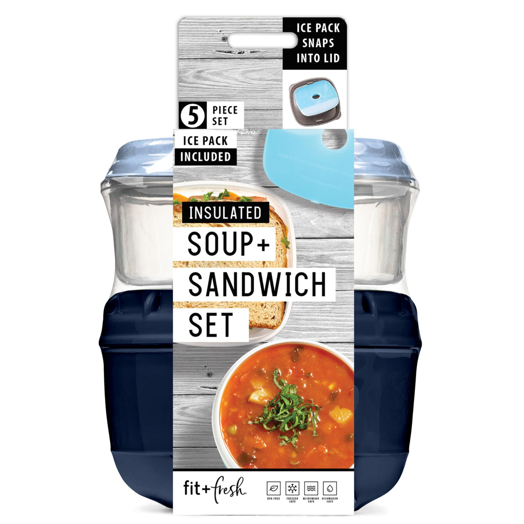 Fit + Fresh Soup and Sandwich Set, 1 Count