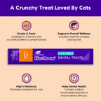 Ark Naturals Lickable Dental Treats K-Moist Tuna, Case Of 6, 2 Oz