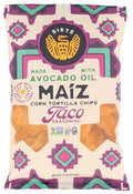 Siete Corn Taco Seasoning Tortilla Chips, Case Of 6, 7.5 Oz