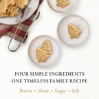 Walkers Shortbread Mini Festive Tree Shortbread, Case of 12, 4.4 oz Packs