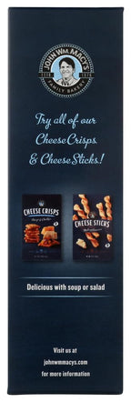 John Wm. Macy's Original Cheddar Cheese Sticks, Case of 6, 4 oz Each
