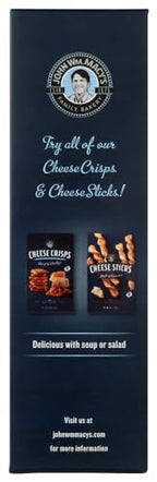 John Wm. Macy's Original Cheddar Cheese Sticks, Case of 6, 4 oz Each