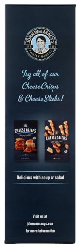 John Wm. Macy's Original Cheddar Cheese Sticks, Case of 6, 4 oz Each